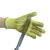 锐麻 芳纶手套阻燃防割耐磨耐高温防火星汽车工业焊接手套 黄色手套*L 1双 