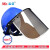 孟诺1000度耐高温面罩头戴式镀铝面屏炉前工高温作业铝厂使用Mn-FCR1000进口 Mn-FCR1000安全帽式一套