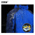 安赛瑞 加绒冲锋衣 三合一防寒抓绒可拆卸两件套 防水透气男女保暖登山服劳保外套 XL蓝色 300238