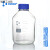 实验室玻璃仪器蓝盖瓶试剂瓶250/500/1000ml广口瓶圆大口瓶玻 5000ml(肖特广口)