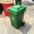 适用于塑料垃圾桶干湿垃圾桶户外挂车垃圾桶加厚垃圾箱环卫分类垃 室外绿色带轱辘