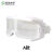 HKFZ药厂耐高温灭菌眼罩护目镜劳保防飞溅透明防护眼镜防尘眼罩 白色A款 送洁净袋