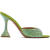 AMINA MUADDI 618女士绿色CAROLINECRYSTAL凉鞋 Lime 37.5 IT