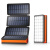 谋福（CNMF）太阳能充电宝大容量 应急电源可折叠【黑中橙20000毫安足量】