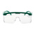世达（SATA）亚洲款防冲击飞溅防尘防风眼镜亚洲款访客眼镜全视野护目镜轻便型护目镜(防雾)(不防雾) YF0101 防冲击眼镜(不防雾)