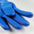 冰禹 pvc浸塑劳保手套 防护加厚磨砂手套 防水耐油耐酸碱 长27cm 蓝色5双 BH-2