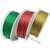 金色红色绿色首饰1.5钢丝绳包胶超细DIY0.38线彩色mm-不锈钢mm 0.8mm绿色50米送30个铝套