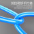 福为胜（FUWEISHENG）六类网线千兆高速网络跳线 CAT6非屏蔽成品网线 工程家用宽带网线蓝色0.5米 FWS-WX6003