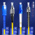 山泽 电信级光纤跳线 SC-ST单模单芯 低烟无卤环保光纤线 收发器尾纤 3米 G0-SCST03