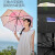 蕉下果趣系列五折太阳伞遮阳伞防晒防紫外线雨伞女晴雨两用伞 樱嘤