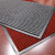 冰禹  复合地毯 双条纹PVC地垫 防尘防水进门垫   烟灰色 60*90cm