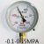红旗仪表 Y100普通压力表气压油压水压负压真空表 白色  -0.1-0.15MPA 