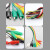 俱威 鳄鱼夹 5色双头彩色夹子线测试夹电力夹维修导线电源线50cm 小号（10条)