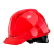 伟光 安全帽 新国标 ABS 领导监理 工地工人 建筑工程 电力施工 防砸抗冲击 欧式透气安全头盔 红色 旋钮式调节