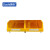 苏识 XK018 600*400*220mm货架斜口分类零件盒组合式物料收纳盒（计价单位：个）黄色