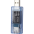usb测试仪电压电流表功率容量计移动手机充电显示器usb电流检测器 白色USB电流电压检测仪3A