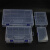 多格零件盒电子元件透明塑料收纳盒小螺丝配件工具分类格子样品盒 透明盒87*63*28.5mm