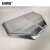 安赛瑞 立体铝箔保温袋（50个装）一次性加厚冷藏保鲜隔热袋 配3号泡沫箱宽 36×22×34cm  25152