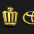 车爱人（CHEAIREN）适用于12代皇冠金标 镀金车标05-09款老皇冠金色标志金色全车标套 皇冠2.5金色