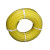 卉营（HUIYING）螺旋管牛筋管 波纹管排水管抽水管pvc塑料管 黄色1寸30米/捆 可定制