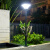 爱登斯太阳能高杆灯户外防水花园别墅庭院小区照明灯3米4米室外景观路灯 太阳能/魔方院灯/白光/配3米杆