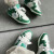 耐克（NIKE）女鞋 DUNK LOW 孔雀石 可回收材料 白绿低帮复古防滑轻便板鞋 DH4402-001 白绿 孔雀石#送礼推荐 35.5