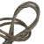 尚留鑫 插编钢丝绳双扣纯手工编织起重吊装吊索具钢丝绳 直径10mm10米长