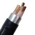 佳雁 电线电缆YJV22 3*50+1*25平方 4芯钢带铠装国标铜芯阻燃地埋电缆硬线 1米