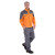 斯卡地尔（Scotoria）TC601长袖工作服套装 分体式春秋工服 舒适高棉 桔灰色1套XL码