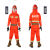 防火服消防服套装02款消防员灭火防护服3c认证97森林消防服装 森林消防服  六件套 中号(170-175)