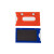 冰禹 BYlj-22 磁性标签 货架标识卡 物料卡塑料标签 磁性材料卡片 红色4*7软磁