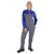 斯卡地尔（Scotoria）TC701长袖工作服套装 分体式春秋工服 舒适高棉 蓝灰色1套5XL码