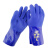 HKFZ日本 PVC全浸胶耐磨耐油耐酸碱工业橡胶劳保手套防油防滑 667（30CM左右） M