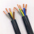 成天泰 电线电缆国标户外电源信号传输线 护套软电线家装RVV3*0.5护套线100米黑色