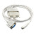 FX和A全系列PLC编程通讯电缆线RS232串口数据下载线SC-09 白色 15m