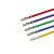 PHB2.0mm 端子线 双排带扣插头连接线电子线 单头双头打端子2.0mm 黄色100条 单头压端子 100mm 单头压端