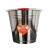 大杨663不锈钢提桶 20L升 5个 加厚大容量手提式水桶储水桶酒店餐厅提水桶洗车桶 定制