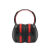 隔音耳罩工业降噪防噪睡眠防噪音头戴式无线睡觉耳机 升级双头戴款 红色