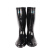 踏雪（TAXUE） 防化靴 TX-005 耐酸耐碱 有效抵御多种化学品防护防化雨鞋 工程建筑水鞋黑色 42码 1双装