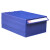 零件盒工具柜乐高分类物料盒螺丝塑料盒收纳抽屉式元件盒子 新F4:外290*180*110mm默认发蓝透