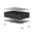 L09-185-135铝型材防水小机箱外壳通讯设备整流器壳体铝合金实验 185-135-50 黑色壳体+黑色端盖