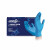 爱马斯（AMMEX）一次性麻面丁腈手套化学实验室耐磨耐油耐酸碱工业清洁家务丁腈手套 APFNC 蓝色丁腈手套(100只/盒) S码