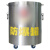龙琪LONGQI 1.5公斤抗爆双层不锈钢排爆桶防爆罐排爆安检反恐防暴设备