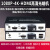 HDMI光端机KVM带USB鼠键音频视频高清1080P 4K分辨率光纤延长器 2路HDMI+2路USB【机架】