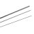承琉定制304不锈钢弹簧丝硬钢丝弹簧钢丝直条钢线圆钢微丝医疗丝实心铁丝 直径2.2mm*长度1米/根    1根