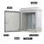 室外防雨配电箱基业箱抱杆户外明装加厚电气控制定制 250*300*160横担款