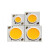 COB灯珠LED芯片圆形射灯代替光源轨道灯筒灯灯芯灯泡1件起批  暖 24-32W/14mm发光面