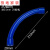 16PVC20电线管配件大弯头25管件90度月弯电线管弯头 大弯管20mm蓝色