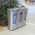 迪恩斯（DEANS）不锈钢垃圾桶室内分类垃圾桶大号商用三分类果皮箱商场公共场合高档垃圾箱 218E3