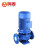 鸣固 立式管道离心泵 IHG冷热水增压循环水泵 单级单吸冷却塔管道泵380V 50-200IA-7.5kw